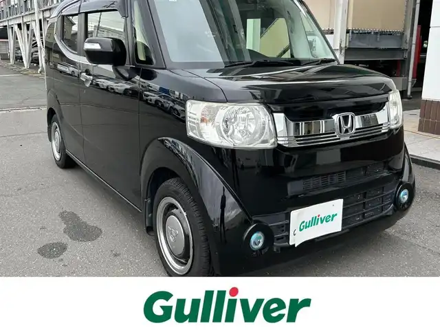 ホンダ Ｎ ＢＯＸ スラッシュ G Lインテリアカラーパッケージ 静岡県 2016(平28)年 9.1万km スマートブラック ホンダセンシング/ホンダ純正ナビ/CD/DVD/Bluetooth/ETC/ハンドルヒーター/シートヒーターD＋N/バックカメラ/ドラレコ前後/純正フロアマット
