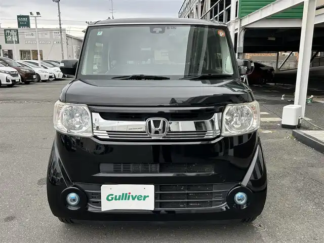 ホンダ Ｎ ＢＯＸ スラッシュ G Lインテリアカラーパッケージ 静岡県 2016(平28)年 9.1万km スマートブラック ホンダセンシング/ホンダ純正ナビ/CD/DVD/Bluetooth/ETC/ハンドルヒーター/シートヒーターD＋N/バックカメラ/ドラレコ前後/純正フロアマット