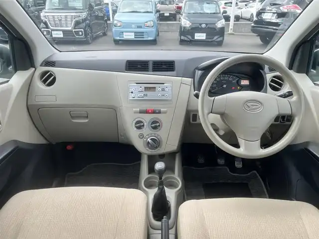 ダイハツ ミラ X スペシャル 島根県 2018(平30)年 1.5万km ブライトシルバーメタリック ワンオーナー /５速MT /純正フロアマット