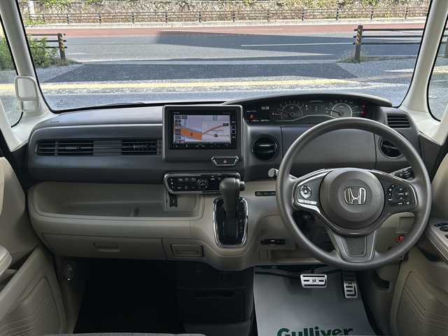 ホンダ Ｎ ＢＯＸ G ホンダセンシング 沖縄県 2019(平31)年 6.1万km モーニングミストブルーM 純正ナビ　/　（ＡＭ／ＦＭ／ＣＤ／ＤＶＤ／ＢＴ）　/フルセグＴＶ　/バックカメラ　/レーダークルーズコントロール　/衝突軽減　/オートハイビーム　　/ステアリングスイッチ　/スマートキー　/ＥＴＣ　/純正15インチAW/純正フロアマット
