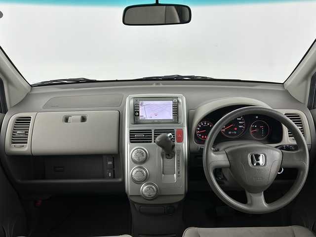 ホンダ モビリオ W 愛知県 2004(平16)年 2.2万km グレー 純正6型HDDナビ/（AM/FM/HDD）/バックカメラ/モデューロエアロ/（フロント・サイド・リア）/スペアキー１本/片側電動スライドドア/３列シート/純正フロアマット/純正14インチアルミホイール/リモコンキー/スペアタイヤ/電動格納ミラー