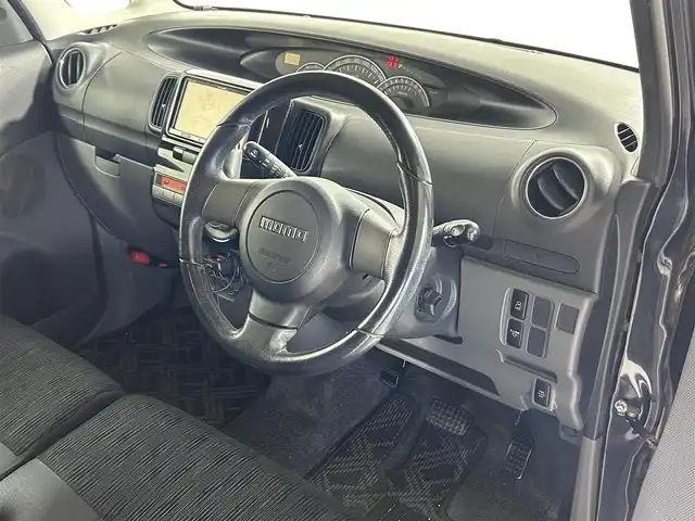 ダイハツ タント カスタム RS 佐賀県 2010(平22)年 10.5万km ブラックマイカ 社外７インチSDナビ（CN-HW850D）/（AM/FM/CD/DVD)/片側パワスラ/ETC/純正フロアマット/リアスポイラー/スマートキー