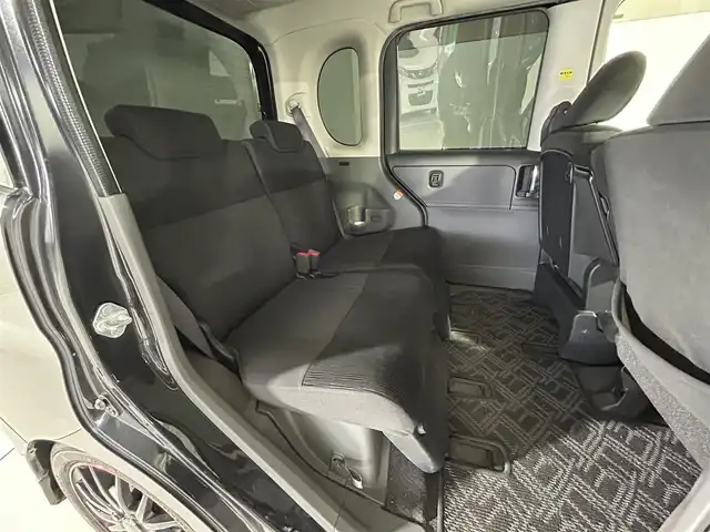 ダイハツ タント カスタム RS 佐賀県 2010(平22)年 10.5万km ブラックマイカ 社外７インチSDナビ（CN-HW850D）/（AM/FM/CD/DVD)/片側パワスラ/ETC/純正フロアマット/リアスポイラー/スマートキー