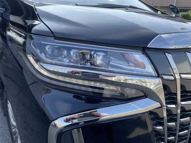 トヨタ アルファード S タイプゴールド 神奈川県 2021(令3)年 2.7万km ブラック ワンオーナー/ダブルサンルーフ/デジタルインナーミラー/純正ナビ/　○フルセグTV/　○DVDデッキ/　○AM/FM/BT/USB/純正フリップダウンモニター(V12T-R68C リモコン付き)/バックカメラ/両側パワースライドドア/パワーバックドア/プリクラセーフティシステム/レーンキープアシスト/レーダークルーズコントロール/ブランドスポットミラー/クリアランスソナー/オートハイビーム/横滑り防止装置/前後ドライブレコーダー/社外フロアマット/ビルトインETC/保証書/取扱説明書
