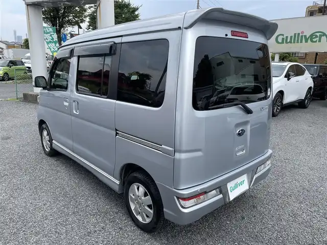 スバル ディアス ワゴン RS リミテッド スマートアシスト 埼玉県 2018(平30)年 3.6万km ブライトシルバーメタリック ４ＷＤ＆ターボ/純正ＣＤ＆ラジオ＆ＡＵＸ/衝突被害軽減システム/レーンキープアシスト/ドライブレコーダー（前方）/アイドリングストップ/コーナーセンサー/左側パワースライドドア/純正１３inアルミホイール/オートライト/ＬＥＤライト/フォグランプ/ウィンカーミラー/電動格納ミラー/Ｗエアバッグ/横滑り防止装置/ＡＢＳ/キーレスキー/ドアバイザー/フロアマット/新車保証書/取扱説明書