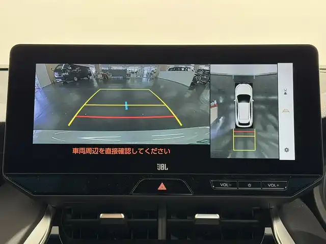 トヨタ ハリアー Z 三重県 2023(令5)年 2.9万km プラチナホワイトパールマイカ ガソリン/FF/MTモード付フロアCVT/純正 12.3インチナビ/（FM/AM/TV/Bluetooth/Miracast/USB/iPod/AppleCarPlay/AndroidAuto）/【OP】パノラミックビューモニター（床下透過表示機能付）/モデリスタエアロ（F/S/R下）/JBLプレミアムサウンドシステム/ドライブレコーダー 前後（ルームミラー内蔵）/ビルトインETC2.0/Toyota Safety Sense/●プリクラッシュセーフティ/●レーントレーシングアシスト/●レーダークルコン（全車速追従機能付）/●アダプティブハイビームシステム/●ロードサインアシスト/・インテリジェントクリアランスソナー［パーキングサポートブレーキ（前後静止物）］/・ブラインドスポットモニター＆パーキングサポートブレーキ（後方接近車両）/・先行車発進告知機能/装備/・デジタルインナーミラー（前後録画機能付）/・カラーヘッドアップディスプレイ/・ハンズフリーパワーバックドア/・雨滴感知式フロントワイパー/・ハーフレザーシート/・パワーシート（D8way）/・左右独立オートエアコン/・電動チルト&テレスコピックステアリング/・純正19inAW/など