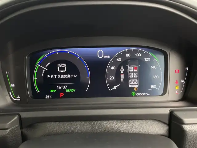 ホンダ ステップワゴン eHEV エアー EX 鹿児島県 2025(令7)年 0.1千km クリスタルブラックパール 純正11型ナビ/（CD/DVD/BT/フルセグTV）/ホンダセンシング/レーダークルーズコントロール/パワーバックドア/ブラインドスポットモニター/両側パワースライドドア/電動パーキングブレーキ/オートホールド機能/パドルシフト/シートヒーター/後席サンシェード/スマートキー/プッシュスタート