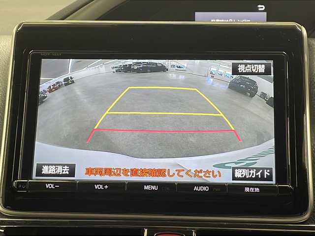トヨタ ヴォクシー ZS 煌 長崎県 2018(平30)年 8.9万km ホワイトパールクリスタルシャイン 純正９インチメモリナビ/（フルセグ/CD/DVD/SD/Bluetooth）/バックカメラ/衝突軽減ブレーキ/レーンアシスト/クルーズコントロール/両側パワースライドドア/ドライブレコーダー前後/ETC/純正LEDヘッドライト/オートライト/オートマチックハイビーム/社外18インチアルミホイール/純正フロアマット/純正ドアバイザー/USB端子　2口/電動格納ミラー/保証書/取扱説明書