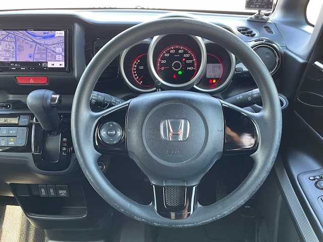 ホンダ Ｎ ＢＯＸ スラッシュ Gインディロックスタイル 静岡県 2019(平31)年 3.4万km クリスタルブラックパール ●純正SDナビ/(フルセグ/CD/DVD/Bluetooth)/(イクリプス/AVN-R8)/●バックカメラ/●衝突被害軽減システム/●LEDヘッドライト/●オートライト/●ステアリングスイッチ/●ETC/●前方ドライブレコーダー/●電動格納ウィンカーミラー/●USB2口/●ドアバイザー/●スマートキー/●プッシュスタート/●純正フロアマット/●W＋サイドSRS＋ABS