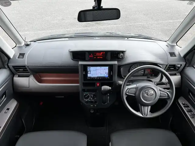 トヨタ タンク X 道央・札幌 2019(令1)年 5.7万km レーザーブルークリスタルシャイン ４WD/ワンオーナー/寒冷地仕様/社外SDナビ/AM/FM/BT/DVD/フルセグ/横滑り防止装置/ETC/ドライブレコーダー/ワイパーデアイサー/片側パワースライドドア/前席シートヒーター/プッシュスタート/スマートキー/ハロゲンヘッドライト/オートライト/電動格納ミラー/純正フロアマット/ドアバイザー/純正ホイルキャップ付冬タイヤ積込/165/65/R14/2022年/山6mm