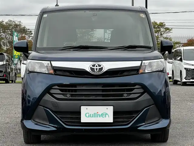 トヨタ タンク X 道央・札幌 2019(令1)年 5.7万km レーザーブルークリスタルシャイン ４WD/ワンオーナー/寒冷地仕様/社外SDナビ/AM/FM/BT/DVD/フルセグ/横滑り防止装置/ETC/ドライブレコーダー/ワイパーデアイサー/片側パワースライドドア/前席シートヒーター/プッシュスタート/スマートキー/ハロゲンヘッドライト/オートライト/電動格納ミラー/純正フロアマット/ドアバイザー/純正ホイルキャップ付冬タイヤ積込/165/65/R14/2022年/山6mm