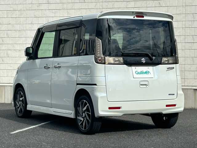 スズキ スペーシア カスタム XS 千葉県 2016(平28)年 7万km クリスタルホワイトP 純正SDナビ【CN-RZ72】/フルセグTV/DVD/CD/Bluetooth/バックカメラ/両側パワースライドドア/デュアルカメラブレーキサポート/レーンキープアシスト/横滑り防止装置/運転席シートヒーター/ステアリングスイッチ/純正フロアマット/15インチ純正アルミホイール/キセノンヘッドライト/フォグランプ/サンシェード/スマートキー/エンジンプッシュスタート