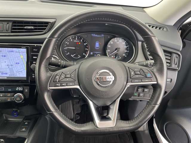 日産 エクストレイル 20Xi 愛知県 2019(令1)年 4.4万km ダイヤモンドブラック プロパイロット/純正9型ナビ/全方位カメラ/レーダークルーズコントロール/シートヒーター/電動リアゲート/コーナーセンサー/純正アルミホイール/ルーフレール/LEDヘッドライト/インテリジェントミラー/レーンキープアシスト/ドライブレコーダー/衝突軽減システム/フルセグ/CD DVD/Bluetooth/ステアリングスイッチ/スマートキー/プッシュスタート