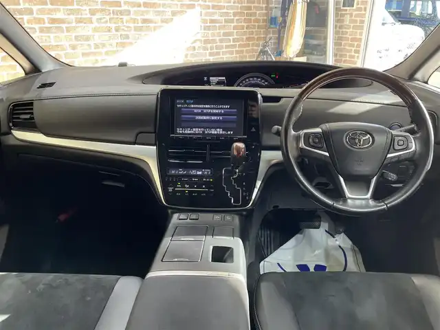 トヨタ エスティマ ハイブリッド アエラス プレミアム G 岩手県 2016(平28)年 11.9万km スパークリングブラックパールクリスタルシャイン ４WD/両側パワースライドドア/リアエアコン/電動格納サードシート/D席パワーシート/プリクラッシュセーフティ/レーンアシスト/クルーズコントロール/バックカメラ/横滑り防止装置/先行車発進告知機能/アイドリングストップ/オートハイビーム/オートライト/パワーバックドア/純正ナビ/純正LEDヘッドライト/シートヒーター/オットマン/ドライブレコーダー/ETC/社外１７インチアルミホイール/AC100V電源