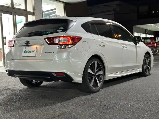 スバル インプレッサ スポーツ 2．0i－S アイサイト 長崎県 2017(平29)年 14.5万km クリスタルホワイトP 純正ナビ/フルセグTV/アイサイト/ETC/バックカメラ/アイドリングストップ/パドルシフト/BSM/ステアリングスイッチ/スマートキー/プッシュスタート/クルーズコントロール