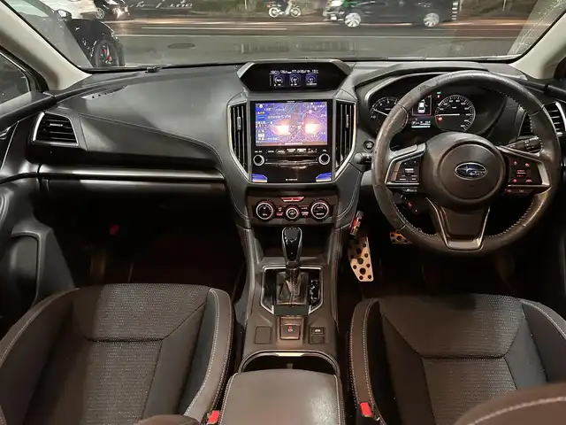 スバル インプレッサ スポーツ 2．0i－S アイサイト 長崎県 2017(平29)年 14.5万km クリスタルホワイトP 純正ナビ/フルセグTV/アイサイト/ETC/バックカメラ/アイドリングストップ/パドルシフト/BSM/ステアリングスイッチ/スマートキー/プッシュスタート/クルーズコントロール