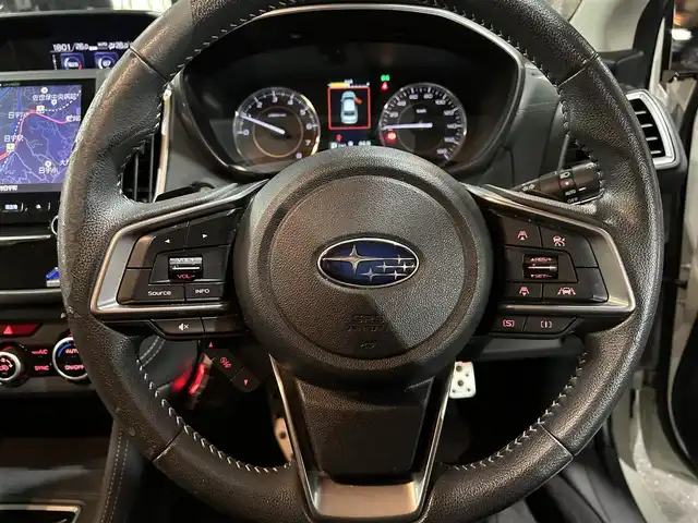 スバル インプレッサ スポーツ 2．0i－S アイサイト 長崎県 2017(平29)年 14.5万km クリスタルホワイトP 純正ナビ/フルセグTV/アイサイト/ETC/バックカメラ/アイドリングストップ/パドルシフト/BSM/ステアリングスイッチ/スマートキー/プッシュスタート/クルーズコントロール