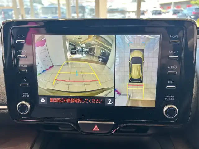 トヨタ ヤリスクロス ハイブリッド Z 埼玉県 2020(令2)年 3.3万km ブラックマイカ/ブラスゴールドメタリック 2トーン セーフティセンス/純正8インチナビ/　　Bluetooth/USB/100V電源/全方位モニター/駐車支援システム/コーナーセンサー/前席シートヒーター/レーダークルーズコントロール/レーンキープアシスト/アイドリングストップ/電動リアゲート/運転席パワーシート/オートマチックハイビーム/純正18インチアルミホイール/プッシュスタート/スマートキー/ETC/禁煙車