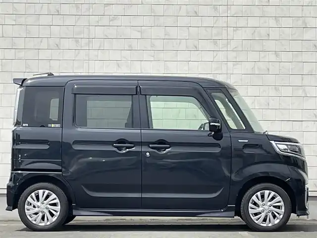 スズキ スペーシア カスタム HYBRID GS 岩手県 2018(平30)年 6.4万km ブルーイッシュブラックパール3 禁煙車/ワンオーナー/4WD/横滑り防止装置/ステアリングスイッチ/片側パワースライドドア/イージークローザードア/前席シートヒーター/オートライト/LEDヘッドライト/フォグライト/プッシュスタート/〇電動格納ミラー/〇ウィンカーミラー/〇ドアバイザー/〇フロアマット/〇シガーソケット/スマートキー
