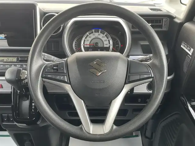 スズキ スペーシア カスタム HYBRID GS 岩手県 2018(平30)年 6.4万km ブルーイッシュブラックパール3 禁煙車/ワンオーナー/4WD/横滑り防止装置/ステアリングスイッチ/片側パワースライドドア/イージークローザードア/前席シートヒーター/オートライト/LEDヘッドライト/フォグライト/プッシュスタート/〇電動格納ミラー/〇ウィンカーミラー/〇ドアバイザー/〇フロアマット/〇シガーソケット/スマートキー