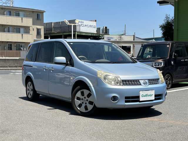 日産 ラフェスタ 20S 千葉県 2005(平17)年 13.9万km ウォーターブルー 社外メモリーナビ/CD＆DVD/バックカメラ/AM・FMラジオ/ETC/サンルーフ/純正フロアマット/片側パワースライドドア/ハロゲンヘッドライト/スマートキー/取扱説明書＆保証書