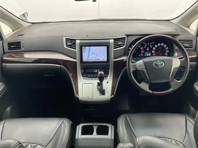 トヨタ アルファード 240S 千葉県 2012(平24)年 6.5万km ホワイトパールクリスタルシャイン 両側パワースライドドア/純正メモリナビ(型式：NHZN-X61G)/CD/DVD/Bluetooth/フルセグ/フリップダウンモニター/バックカメラ/ビルトインETC/純正１８インチAW/純正フロアマット/プッシュスタート/スマートキー