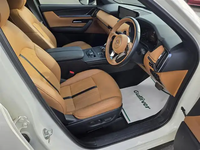 マツダ ＣＸ－６０ XD HV プレミアムスポーツ 鹿児島県 2022(令4)年 1.7万km ロジウムホワイトプレミアムメタリック ムーンルーフ　/ＢＯＳＥプレミアムサウンドシステム　/レーダークルーズコントロール　/純正前後ドライブレコーダー　/全席シートヒーター　/D+N席エアシート/D+N席パワーシート/ステアリングヒーター　/パドルシフト　/３６０°カメラ/前後コーナーセンサー/パワーバックドア/純正アルミホイール(20インチ)/横滑り防止装置/レーンキープアシスト/ダウンヒルアシストコントロール/エアバッグ(W+サイド)/カーテンエアバッグ/プッシュスタート/スマートキー