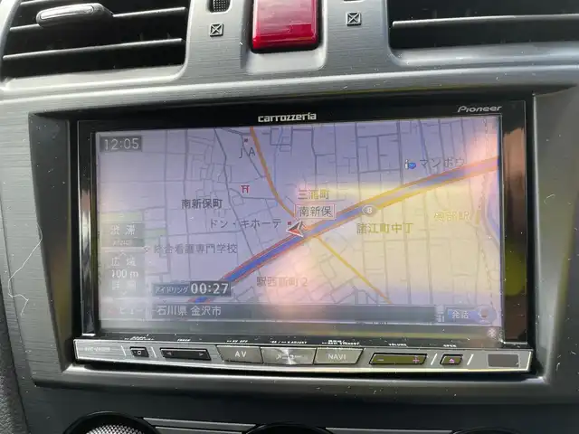 スバル インプレッサ スポーツ 2．0i アイサイト 石川県 2014(平26)年 8.5万km パール 4WD/ワンオーナー/社外メモリーナビ/社外CD/DVD/フルセグTV/HIDヘッドライト/ETC/スマートキー/プッシュスタート/電動ミラー/アイサイト/レーダークルーズ/純正アルミホイール/保証書