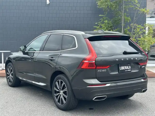 ボルボ ＸＣ６０ D4 AWD インスクリプション 滋賀県 2019(平31)年 2.8万km グレー ハーマンカードンオーディオ/３６０°カメラ/ベージュレザーシート／シートヒーター／ベンチレーション/パワーバックドア/純正ナビ／TV/USB/HUD/LKA/ACC/後席シートヒーター