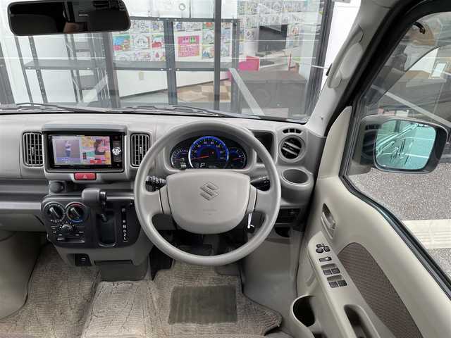 スズキ エブリイ JOINターボ 千葉県 2018(平30)年 3.8万km ブルーイッシュブラックパール3 給電くんポップアップルーフ/２０００Ｗインバーター/エバスエアヒーター/キャンピング仕様/４ＷＤ/社外ＳＤナビ/(FM AM Bluetooth)/フルセグＴＶ/バックカメラ/後席モニター/電子レンジ/ＥＴＣ/電格ミラー　/スペアキー/取説&保証書