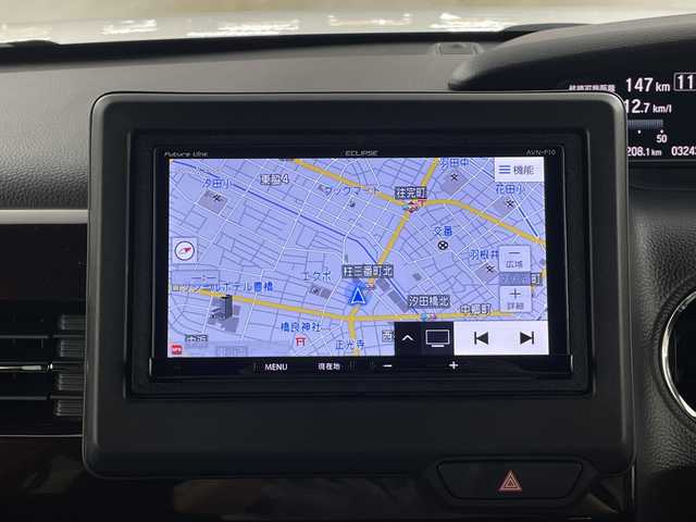 ホンダ Ｎ ＢＯＸ カスタム L ターボ 愛知県 2021(令3)年 3.3万km プラチナホワイトパール ホンダセンシング（衝突軽減）/レーダークルーズコントロール/車線逸脱防止/コーナーセンサー/ターボ/7インチナビ/（フルセグ、Bluetooth、DVD、バックカメラ）/ビルトインETC/合皮シート/シートヒーター/両側パワースライドドア/革巻きステアリング/スマートキー/プッシュスタート