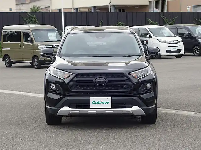 トヨタ ＲＡＶ４ アドベンチャー 山形県 2020(令2)年 9.1万km アティチュードブラックマイカ 4WD/衝突被害軽減システム/純正SDナビ/　　【CD DVD BT フルセグ USB MSV】/バックカメラ/レーダークルーズコントロール/LEDオートヘッドライト/ブラックソフトレザーシート/パワーシート/シートエアコン/シートヒーター/純正19インチアルミホイール/ルームミラー型ドライブレコーダー/ステアリングスイッチ/MTモード付AT/電動格納ウィンカーミラー/フォグランプ/スマートキー×2/ETC
