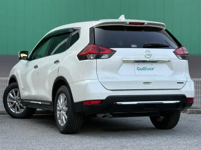 日産 エクストレイル ハイブリッド 20Xi 千葉県 2018(平30)年 7.7万km ブリリアントホワイトパール 純正SDナビ/(フルセグTV/CD/DVD/Bluetooth)/レーダークルーズコントロール/全周囲カメラ/ドライブレコーダー　前/デジタルインナーミラー/前後コーナーセンサー/ETC/純正フロアマット/純正アルミホイール/純正LEDヘッドライト/レーンキープアシスト/オートライト/スマートキー/プッシュエンジンスタート