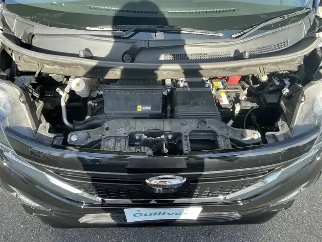 日産 ルークス ハイウェイスター Gターボ 佐賀県 2021(令3)年 3.9万km ブラック ターボ/エマージェンシーブレーキ/ソナー/純正ナビ/・フルセグTV/BT/CD/インナーミラー型アラウンドビューモニター/純正15インチAW/片側パワースライドドア/LEDヘッドライト/フォグランプ/オートマチックハイビーム/オートライト/純正前後ドライブレコーダー(DH5-D)/リアサーキュレーター/プッシュスタート/ETC/スペアキー×１/保証書