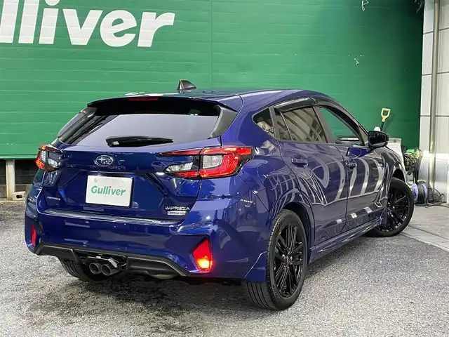 スバル インプレッサ ST－G 東京都 2023(令5)年 1.4万km 青 セットオプションUG/・純正11.6型ナビ/(フルセグ/Bluetooth)/・アダクティブドライビングビーム/・ステアリングヒーター/・前席パワーシート/・前席シートヒーター/・デジタルマルチビューモニター/STI17インチホイール/STIパフォーマンスマフラー＆ガーニッシュキット/STIフレキシブルタワーバー/アイサイト/・プリクラッシュブレーキ/・アダクティブクルーズコントロール/・車線逸脱警報機能/アイサイトセイフティプラス運転支援テクノロジー/・リアビークルディテクションー/・エマージェンシーレーンキープアシスト/社外ドライブレコーダー前後/社外デジタルインナーミラー/純正フロアマット/ETC/取扱説明書/保証書
