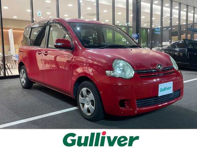 トヨタ シエンタ G 栃木県 2008(平20)年 13.6万km スーパーレッドⅤ 社外ナビ/・（CD/DVD/BT）/バックカメラ/純正フロアマット/保証書/記録簿