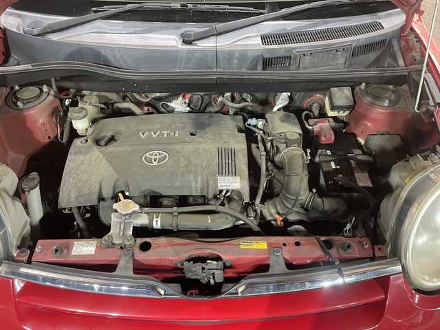 トヨタ シエンタ G 栃木県 2008(平20)年 13.6万km スーパーレッドⅤ 社外ナビ/・（CD/DVD/BT）/バックカメラ/純正フロアマット/保証書/記録簿