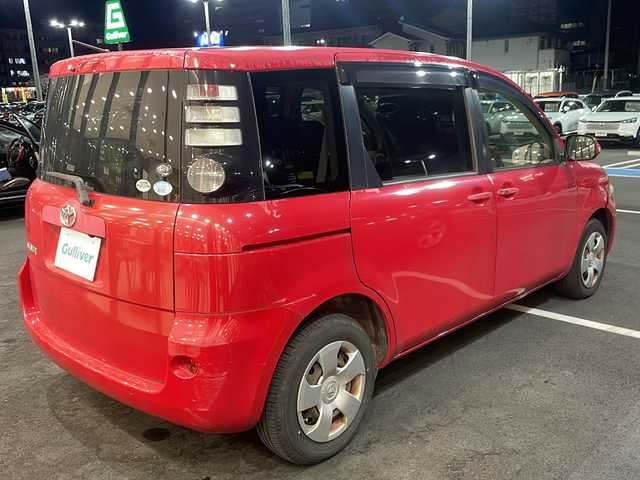 トヨタ シエンタ G 栃木県 2008(平20)年 13.6万km スーパーレッドⅤ 社外ナビ/・（CD/DVD/BT）/バックカメラ/純正フロアマット/保証書/記録簿