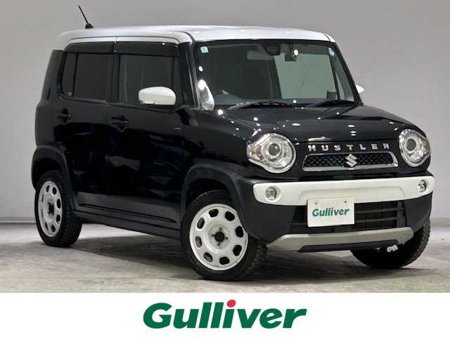 スズキ ハスラー Jスタイル Ⅱ 宮城県 2016(平28)年 6.1万km ブルーイッシュブラックパール 衝突軽減システム/社外ナビ/（KENWOOD）/・Bluetooth/CD/DVD/ドライブレコーダー/プッシュスタート/アイドリングストップ/スマートキー/シートヒーター（運転席/助手席）/・ベンチシート/オートライト/・フォグランプ/純正フロアマット/横滑り防止装置/盗難防止装置