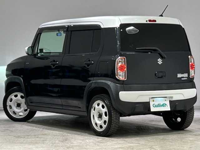 スズキ ハスラー Jスタイル Ⅱ 宮城県 2016(平28)年 6.1万km ブルーイッシュブラックパール 衝突軽減システム/社外ナビ/（KENWOOD）/・Bluetooth/CD/DVD/ドライブレコーダー/プッシュスタート/アイドリングストップ/スマートキー/シートヒーター（運転席/助手席）/・ベンチシート/オートライト/・フォグランプ/純正フロアマット/横滑り防止装置/盗難防止装置