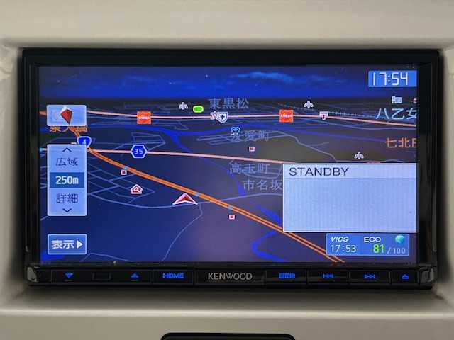 スズキ ハスラー Jスタイル Ⅱ 宮城県 2016(平28)年 6.1万km ブルーイッシュブラックパール 衝突軽減システム/社外ナビ/（KENWOOD）/・Bluetooth/CD/DVD/ドライブレコーダー/プッシュスタート/アイドリングストップ/スマートキー/シートヒーター（運転席/助手席）/・ベンチシート/オートライト/・フォグランプ/純正フロアマット/横滑り防止装置/盗難防止装置