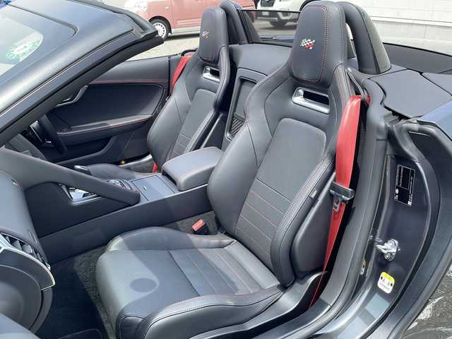 ジャガー Ｆ-ＴＹＰＥ チェッカーフラッグED コンバーチブル 石川県 2020(令2)年 0.8万km ガンＭ メーカーナビ/（BT/AppleCarPlay/HDMI)/アクティブスポーツエグゾーストシステム/MERIDIANサウンド/電動オープン/可変ウィング/コーナーセンサー/パドルシフト/純正２０インチAW/ドラレコ/バックカメラ/ETC