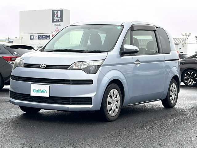 トヨタ スペイド F 鹿児島県 2013(平25)年 9.5万km ライトブルーマイカメタリック ＥＴＣ/ｂｌｕｅｔｏｏｔｈ接続/ＴＶ　/純正ナビ/バックカメラ/片側パワースライドドア/横滑り防止装置/オートライト/電動格納ミラー/リモコンキー