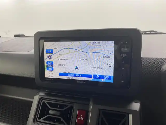 ダイハツ タフト G クロムベンチャー 福井県 2022(令4)年 5.7万km レイクブルーメタリック ４ＷＤ/エクリプスＳＤナビ　型式：（ＡＶＮ－ＬＳ０１Ｗ）/（Ｂｌｕｅｔｏｏｔｈ・ＣＤ・ＤＶＤ・ＵＳＢ・ｉＰｏｄ）/バックカメラ/前後コーナーセンサー/純正アルミホイール/ＬＥＤヘッドライト/フロントフォグランプ