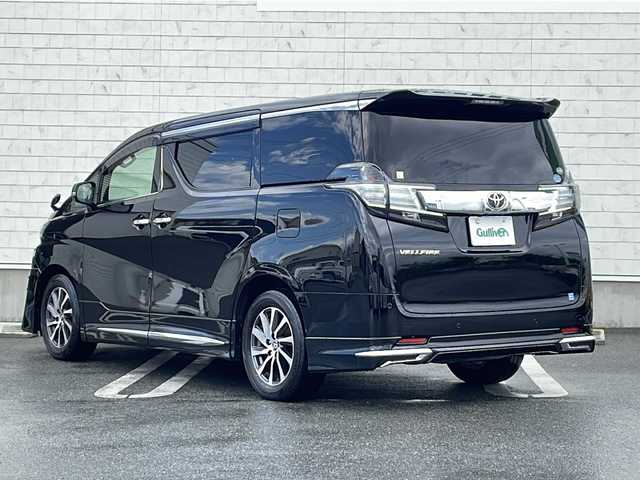 トヨタ ヴェルファイア V 山形県 2017(平29)年 5.3万km ブラック 禁煙車/モデリスタフルエアロ/プリクラッシュセーフティ/レーダークルーズコントロール/クリアランスソナー/純正10インチナビ(CD.DVD.BT.SD)/フルセグ/バックカメラ/フリップダウンモニター/両側パワースライドドア/ハーフレザーシート/メモリ付きパワーシート/パワーバックドア/電動パーキングブレーキ/オートホールド/LEDヘッドライト/純正エンジンスターター/プッシュスタート/スマートキーｘ２/アイドリングストップ