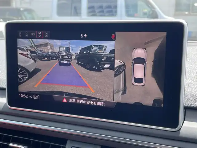 アウディ Ｓ５ スポーツバック 広島県 2020(令2)年 6.1万km マンハッタングレーメタリック 車検満了 令和9年6月/純正ナビ/（Bluetooth、CD、DVD、フルセグTV）/全方位カメラ/前後ドライブレコーダー/ETC/ブラック塗装ブレーキキャリパー/純正19インチAW/赤レザーシート/・シートヒーター/・エアシート/・パワーシート/衝突被害軽減ブレーキ/クルーズコントロール/コーナーセンサー/LEDヘッドライト/オートライト/オートマチックハイビーム/プッシュスタート/パーキングアシスト/取扱説明書/保証書