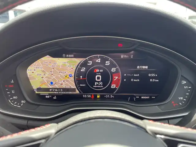 アウディ Ｓ５ スポーツバック 広島県 2020(令2)年 6.1万km マンハッタングレーメタリック 車検満了 令和9年6月/純正ナビ/（Bluetooth、CD、DVD、フルセグTV）/全方位カメラ/前後ドライブレコーダー/ETC/ブラック塗装ブレーキキャリパー/純正19インチAW/赤レザーシート/・シートヒーター/・エアシート/・パワーシート/衝突被害軽減ブレーキ/クルーズコントロール/コーナーセンサー/LEDヘッドライト/オートライト/オートマチックハイビーム/プッシュスタート/パーキングアシスト/取扱説明書/保証書