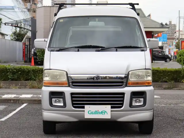 スズキ エブリィ ワゴン ジョイポップ ターボ S 神奈川県 2000(平12)年 12.1万km シルキーシルバーメタリック ターボ /ETC/社外メモリナビ /DVD/CDナビ/フルセグテレビ/シルバー文字盤アナログタコメーター/プッシュレバー式マニュアルエアコン/ルーフレール/社外13インチAW