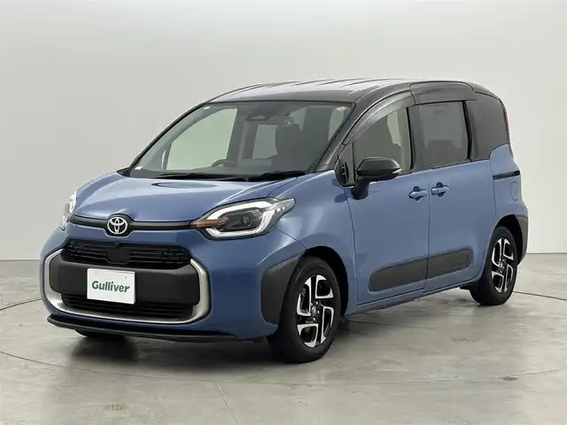 トヨタ シエンタ ハイブリッド Z 福岡県 2023(令5)年 1.9万km 青Ⅱ 純正１０．５型ＤＡナビ／フルセグＴＶ　/全方位カメラ　/前後ドラレコ　/レーダークルコン　/コーナーセンサー　/衝突軽減ブレーキ　/レーンキープ　/アクセル踏み間違い防止　/ＢＳＭ　/両側電動スライドドア　/純正１５インチＡＷ