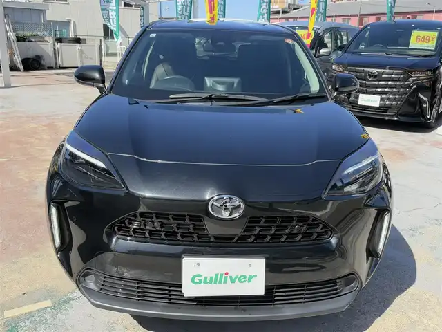 トヨタ ヤリスクロス Z 京都府 2021(令3)年 3.9万km ブラックマイカ ワンオーナー/純正コネクテッドナビ/　フルセグTV USB BT/バックカメラ/ビルトインETC/運転席PWシート/前席シートヒーター/セーフティセンス/レーダークルーズコントロール/ステアリングリモコン/レザーステアリング/前後クリアランスソナー/LEDヘッドライト/スマートキー×2/新車保証書/取扱説明書
